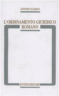 L' ordinamento giuridico romano - Antonio Guarino - copertina