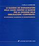Le ragioni dei risparmiatori nelle cause contro le banche per la cessione delle obbligazioni «corporate» - Carlo Carbone - copertina