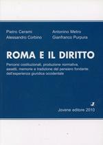 Roma e il diritto. Percorsi costituzionali, produzione normativa, assetti, memorie e tradizione del pensiero fondante dell'esperienza giuridica occidentale