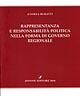 Rappresentanza e responsabilità politica nella forma di governo regionale - Andrea Buratti - copertina