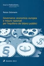 Governance economica europea e misure nazionali per l'equilibrio dei bilanci pubblici