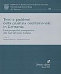 Temi e problemi della giustizia costituzionale in Germania. Una prospettiva comparativa alla luce del caso italiano - copertina