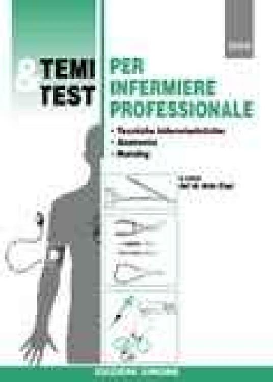 Temi e test per infermiere professionale - copertina