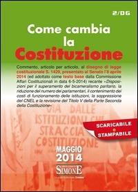 Come cambia la Costituzione - Redazione Edizioni Simone - ebook
