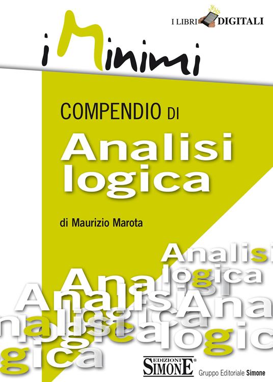 Compendio di analisi logica - Maurizio Marota - ebook
