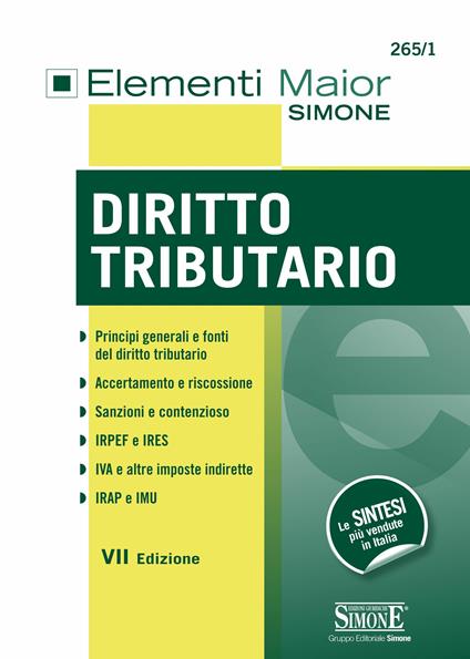Diritto tributario - Redazioni Edizioni Simone - ebook