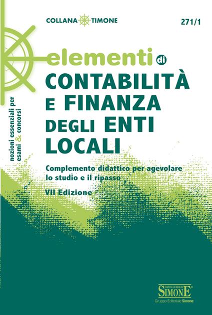 Elementi di contabilità e finanza degli enti locali - Redazioni Edizioni Simone - ebook