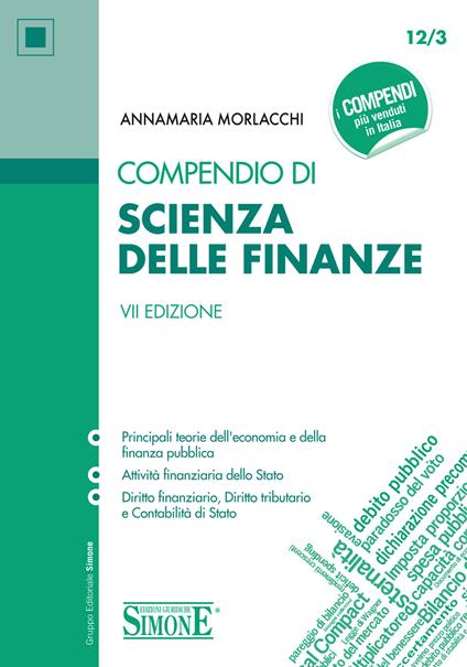 Compendio di scienza delle finanze - Annamaria Morlacchi - ebook