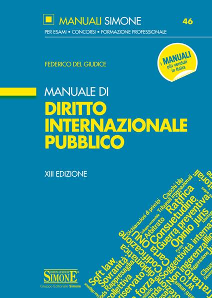 Manuale di diritto internazionale pubblico - Federico Del Giudice - ebook