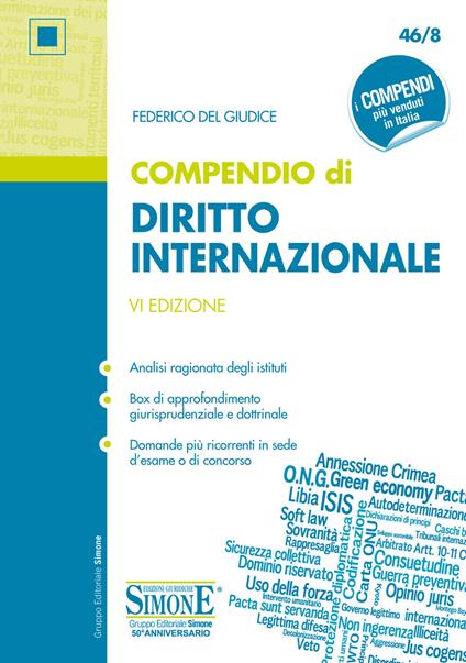 Compendio di diritto internazionale - Federico Del Giudice - ebook