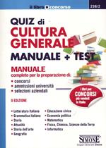 Quiz di cultura generale. Manuale e test