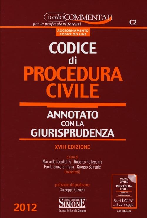 Codice di procedura civile. Annotato con la giurisprudenza. Con aggiornamento online - copertina