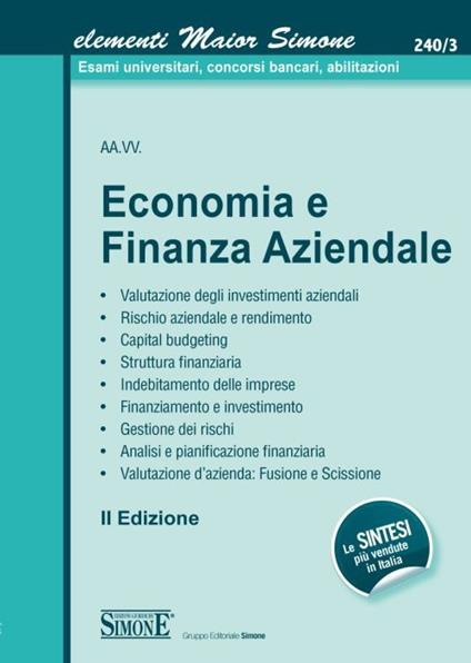 Economia e finanza aziendale - copertina