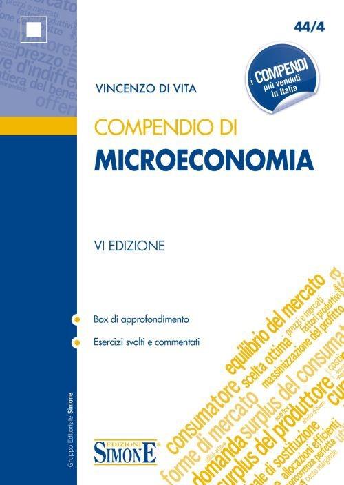 Compendio di microeconomia - Vincenzo Di Vita - copertina