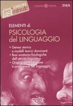 Elementi di psicologia del linguaggio