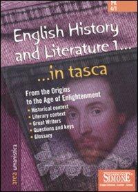English history and literature. Vol. 1 - copertina
