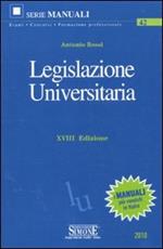 Legislazione universitaria