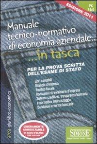 Manuale tecnico-normativo di economia aziendale - copertina