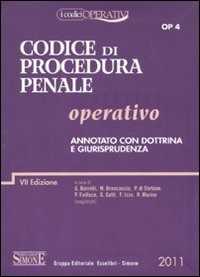 Codice di procedura penale operativo annotato con dottrina e giurisprudenza