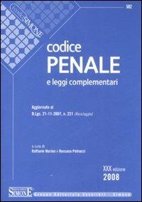 Codice penale. Leggi complementari - copertina