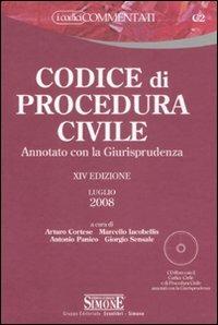 Codice di procedura civile. Annotato con la giurisprudenza. Con CD-ROM - copertina