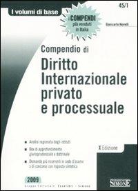 Compendio di diritto internazionale privato e processuale - Giancarlo Novelli - copertina