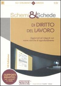 Schemi & schede di diritto del lavoro - copertina