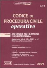 Codice di procedura civile operativo. Annotato con dottrina e giurisprudenza