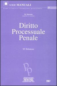 Diritto processuale penale - copertina