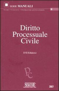 Diritto processuale civile - Lotario Dittrich - copertina