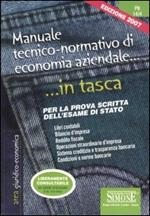 Manuale tecnico-normativo di economia aziendale