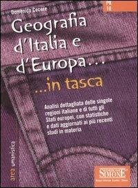 Geografia d'Italia e d'Europa - Domenico Cecere - copertina
