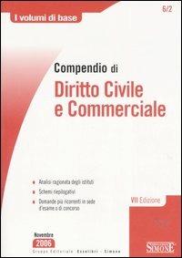 Compendio di diritto civile e commerciale - copertina