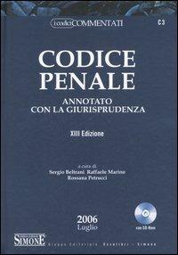 Codice penale. Annotato con la giurisprudenza. Con CD-ROM - copertina