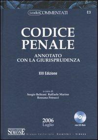 Codice penale. Annotato con la giurisprudenza. Con CD-ROM - copertina