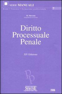 Diritto processuale penale - copertina