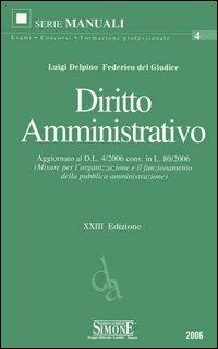 Diritto amministrativo - Luigi Delpino,Federico Del Giudice - copertina