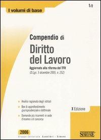 Compendio di diritto del lavoro - copertina