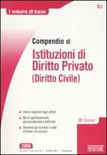 Compendio di istituzioni di diritto privato (diritto civile)