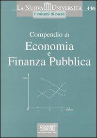 Compedio di economia e finanza pubblica - Floriana De Rosa - copertina