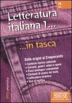 Letteratura italiana. Vol. 1: Dalle origini al Cinquecento.