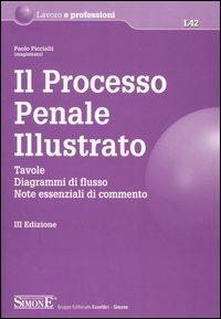 Il processo penale illustrato. Tavole, diagrammi di flusso, note essenziali di commento - Paolo Piccialli - copertina
