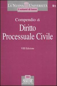 Compendio di diritto processuale civile - copertina