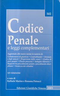 Codice penale. Leggi complementari