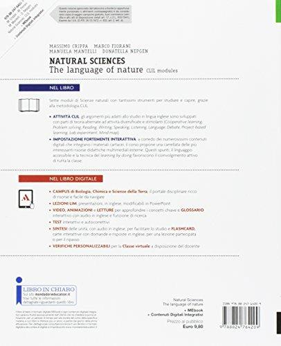  Natural sciences. The language of nature. CLIL modules. Con e-book. Con espansione online - 2