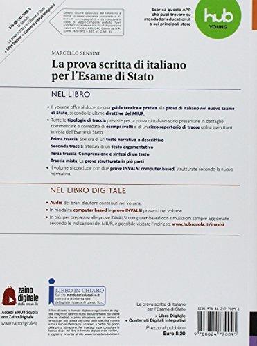 La prova scritta di italiano per l'esame di Stato. Per la Scuola media. Con e-book. Con espansione online - Marcello Sensini - 2
