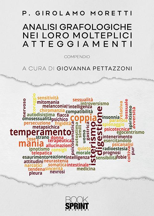 Analisi grafologiche nei loro molteplici atteggiamenti - Girolamo Moretti - copertina