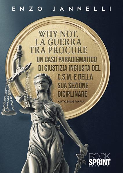 Why not. La guerra tra procure. Un caso paradigmatico di giustizia ingiusta del C.S.M. e della sua sezione disciplinare - Enzo Jannelli - copertina