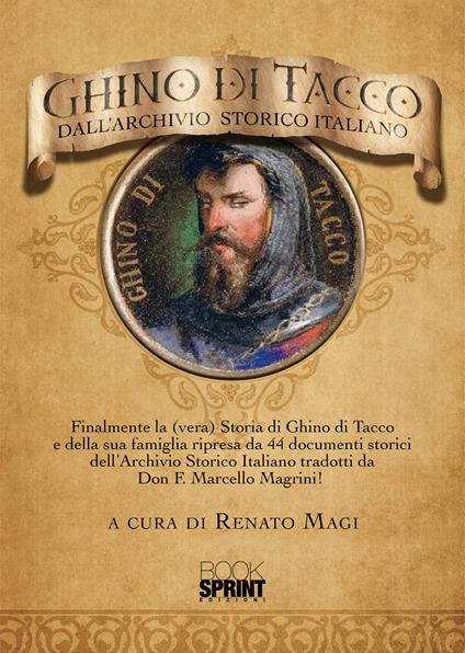 Ghino di Tacco. Dall'archivio storico italiano - copertina