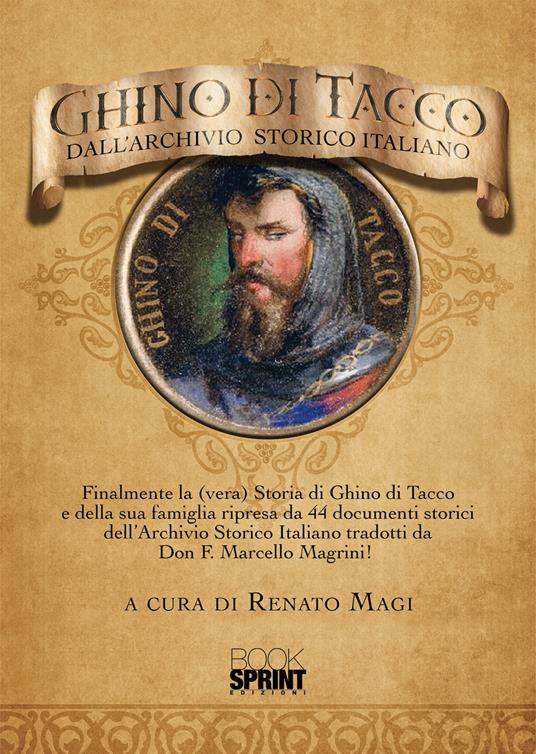 Ghino di Tacco. Dall'archivio storico italiano - copertina